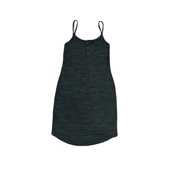 Aritzia Golden by TNA McCulley Knit Tank Dress In Heathered Blue Size M - Picture 4 of 12